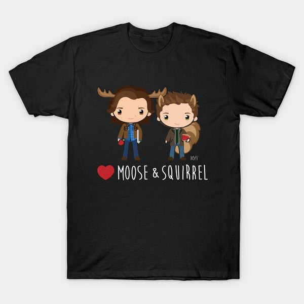 Love Moose & Squirrel  T-shirts